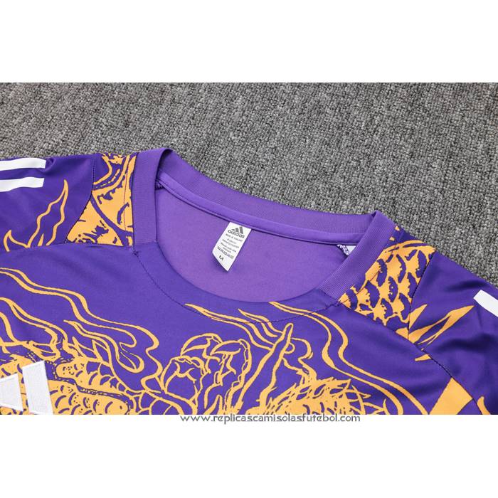 Fato de Treino
 Real Madrid Dragon 2024-2025 Manga Curta
 Purpura - Calcas Curta

